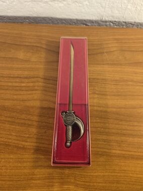 Brass Lincoln Memorial Washington D.C. Sword Collectible Letter Opener 1920-30